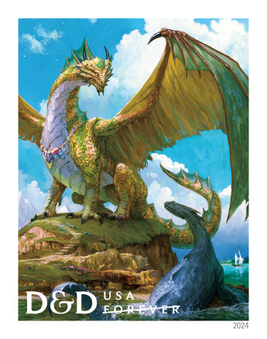 2024 Dungeons & Dragons Stamps