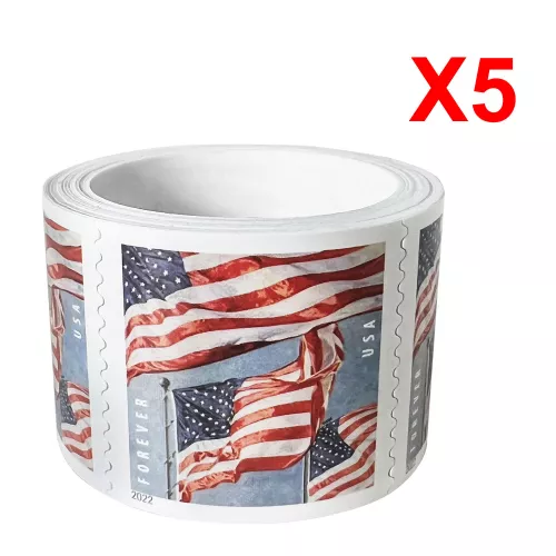 2022 U.S. Flag Forever Stamps  Roll