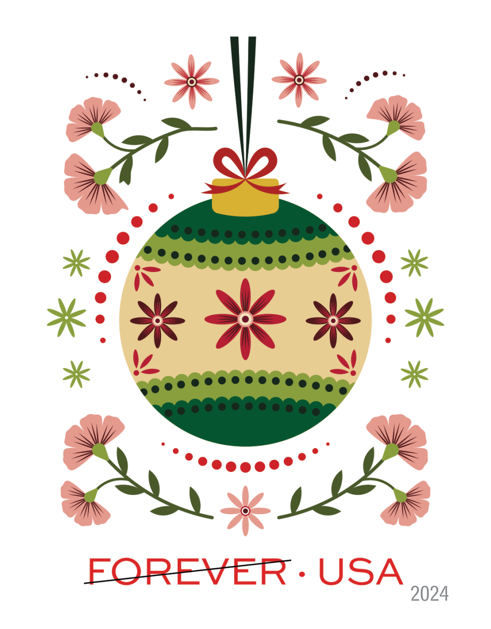 2024 Holiday Joy Stamps