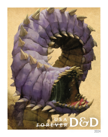2024 Dungeons & Dragons Stamps