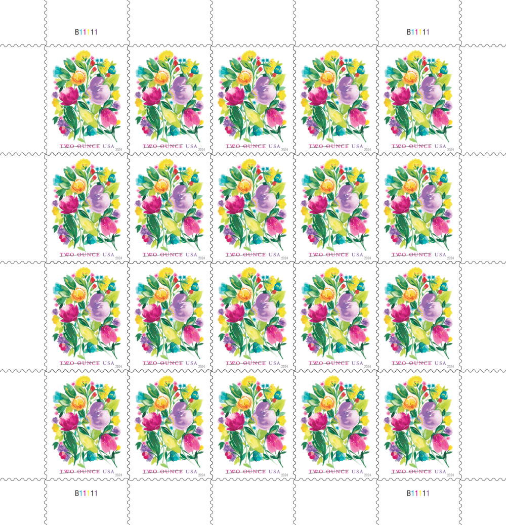 2024 Wedding Blooms Stamps