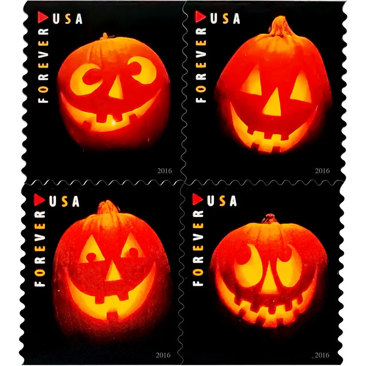 2016 Jack-o’-Lanterns Stamps