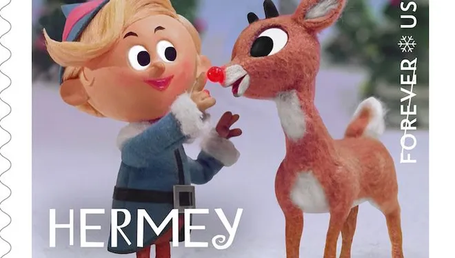 2014 Rudolph the Red-Nosed Reindeer Stamps