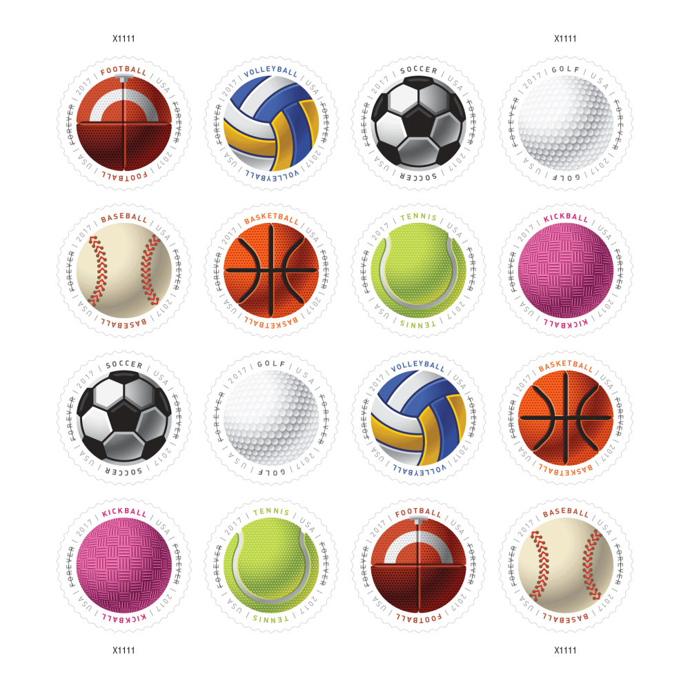 2017 Have A Ball Stamps