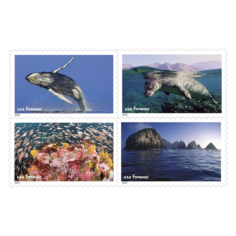 2022 National Marine Sanctuaries Stamps