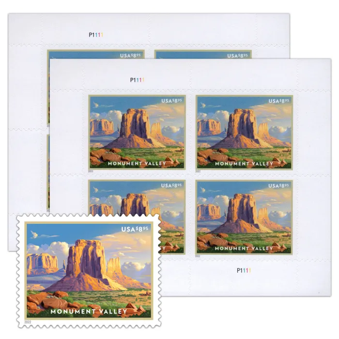 2022 Memorial Valley Priority Stamp - authentic USPS Forever postage stamp
