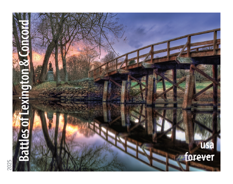 2025 Battlefields of the American Revolution Stamps
