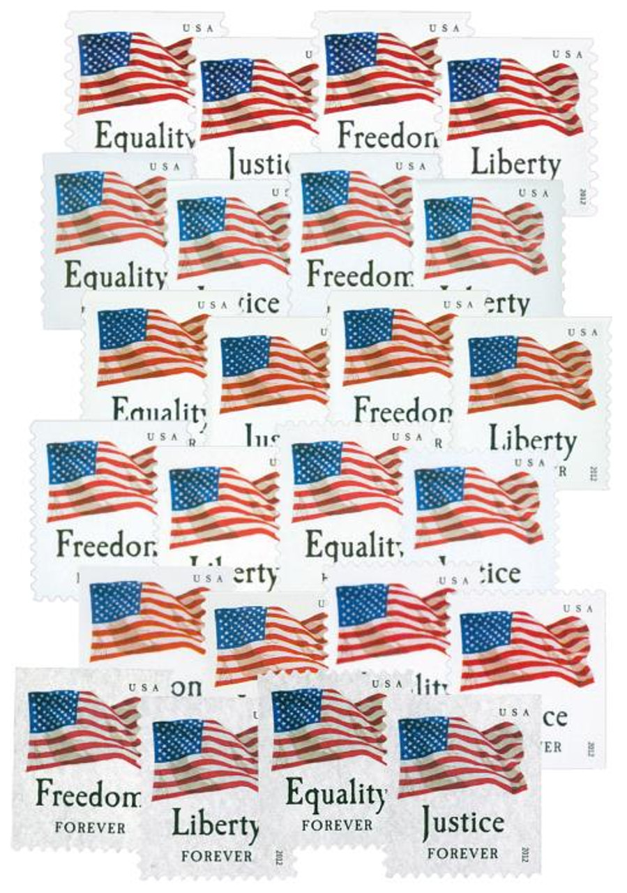 2012 U.S. Flag Forever Stamps Booklets - product detail view 3