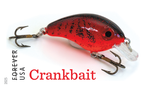 2025 Freshwater Fishing Lures Stamps 100 pcs