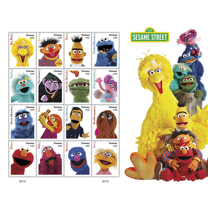 2019 Sesame Street Forever®Stamp