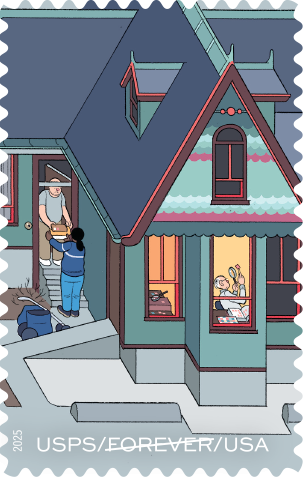 2025. 250 Years of Delivering Stamps 100 pcs