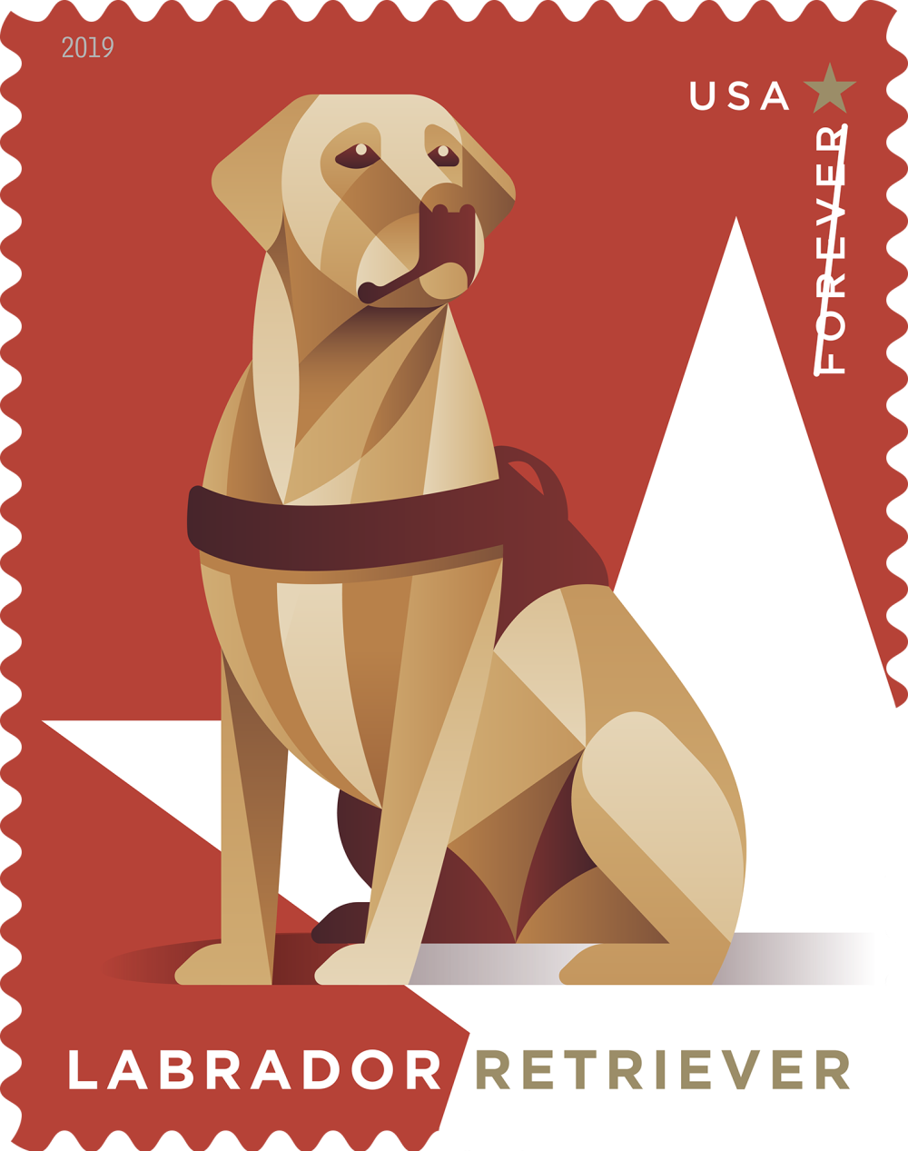 2019 Military Working Dogs Stamps 100 PCS