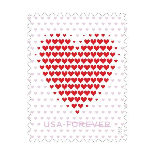 2020 Made of Hearts Forever Stamps